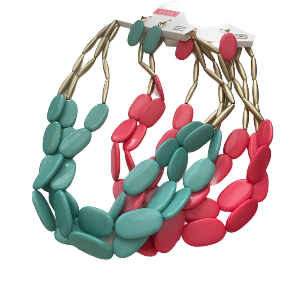 Necklace & Earrings (2sets)